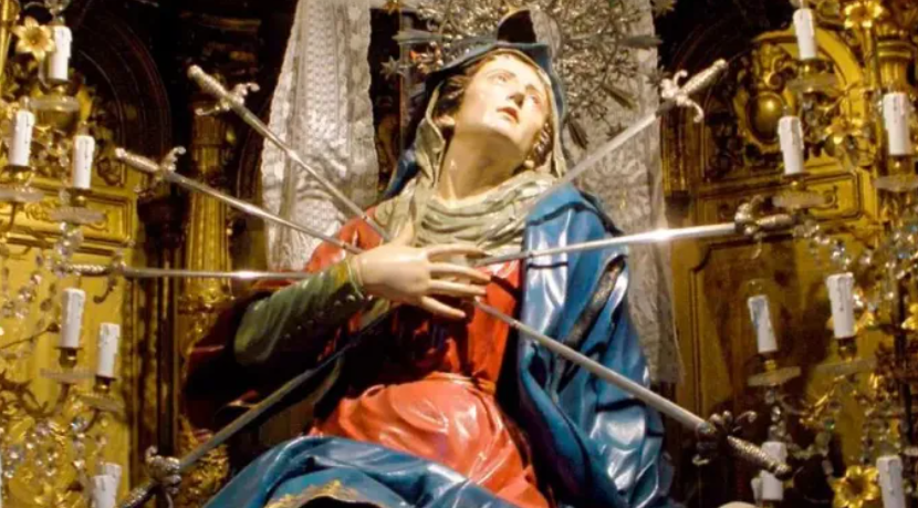 Sexta-feira das Dores, dia para acompanhar a Mãe de Deus em seu sofrimento Sexta-feira das Dores, dia para acompanhar a Mãe de Deus em seu sofrimento